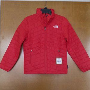 🆕The North Face Youth Thermoball Eco Lightweight Jacket, Medium - Usa Red, NWT